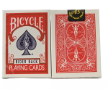 Bicycle 1 Deck One Way ACE SPADE Red Force Playing Same + 4 Gaff Magic Cards - 