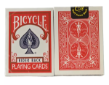 Bicycle 1 Deck One Way QUEEN HEARTS Red Force Playing Same + 4 Gaff Magic Cards - 