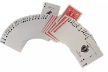 Bicycle 1 Deck One Way ACE SPADE Red Force Playing Same + 4 Gaff Magic Cards - 